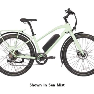 ebo nik platinum electric ebike step thru sea mist